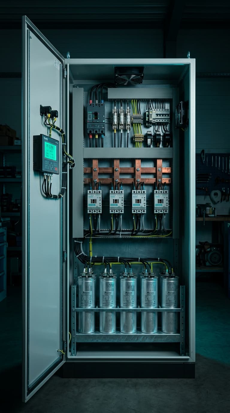 ¿Tu fábrica o taller paga multas en la factura de luz? Coseno de Fi