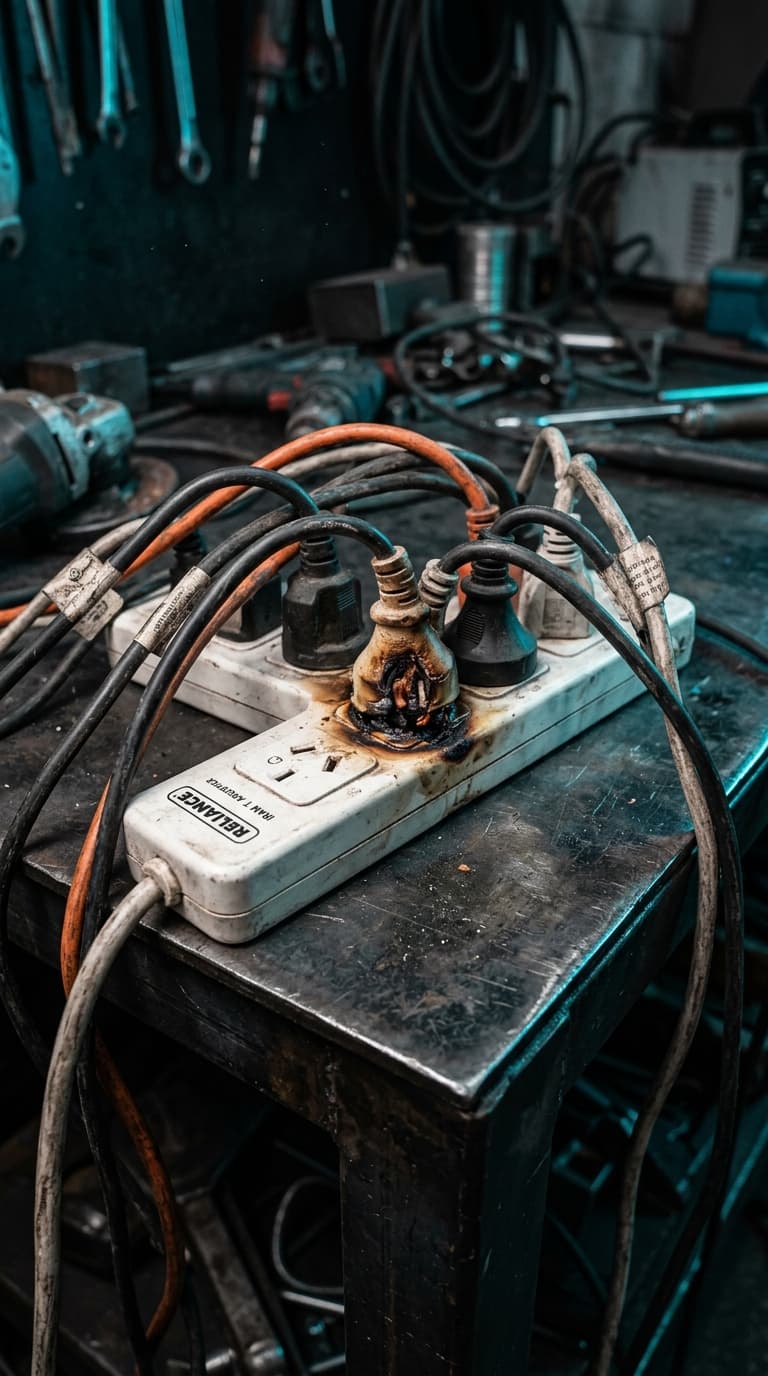 La trampa de la zapatilla eléctrica: Pava eléctrica + Caloventor