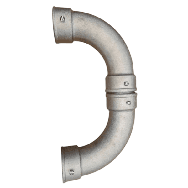 CURVA DE 4" 180° ALUMINIO