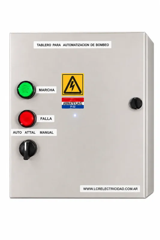 TABLERO AUTOMATICO MODELO TAB-02 LCR ELECTRICIDAD.